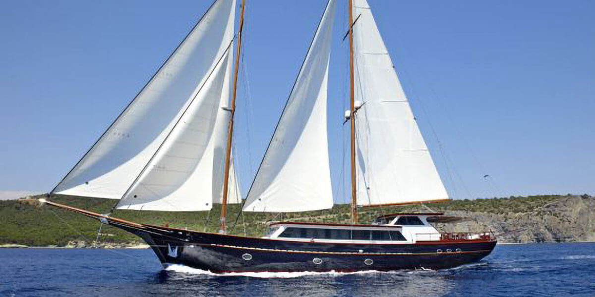 Classic Motor Sailer Yacht Iraklis L