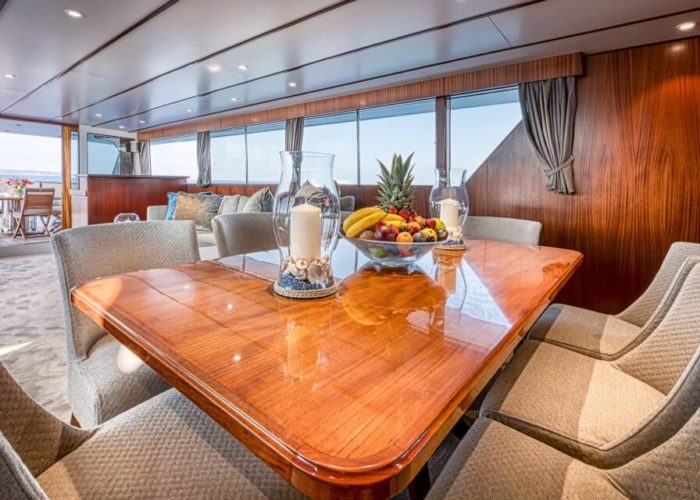 Classic Motor Yacht Chantella Dining Table