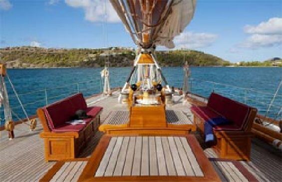 Classic Sailing Yacht Eleonora On Deck