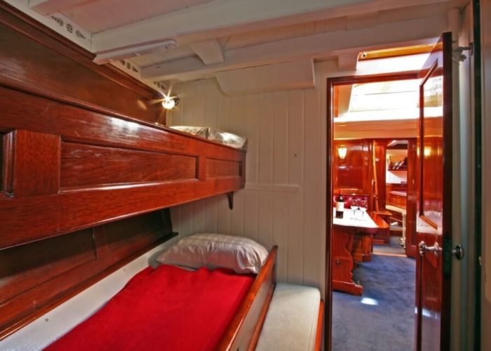 Classic Sailing Yacht Halloween Twin Cabin