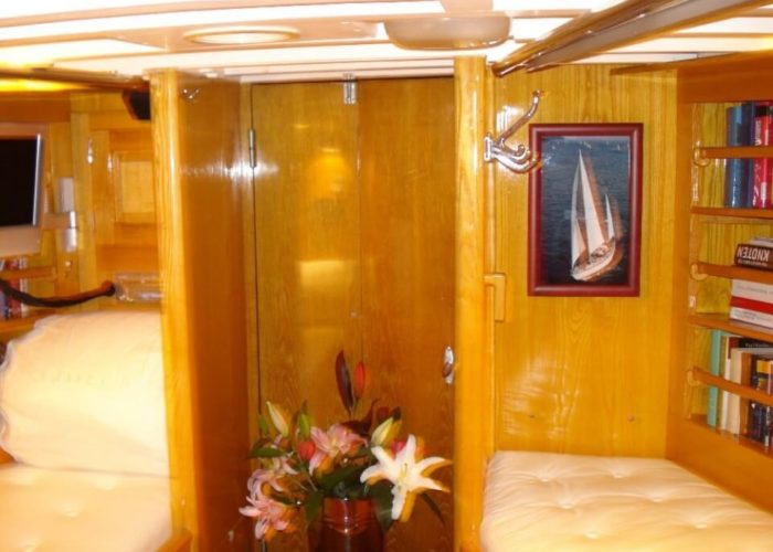 Classic Sailing Yacht Samarkand Foot End Of Master Cabin