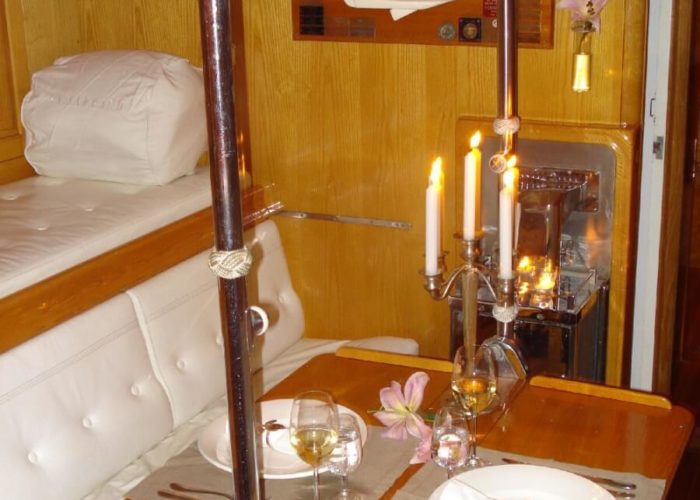 Classic Sailing Yacht Samarkand Part Of Saloon