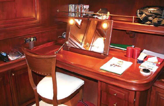 Classic Sailing Yacht Shanti Desk