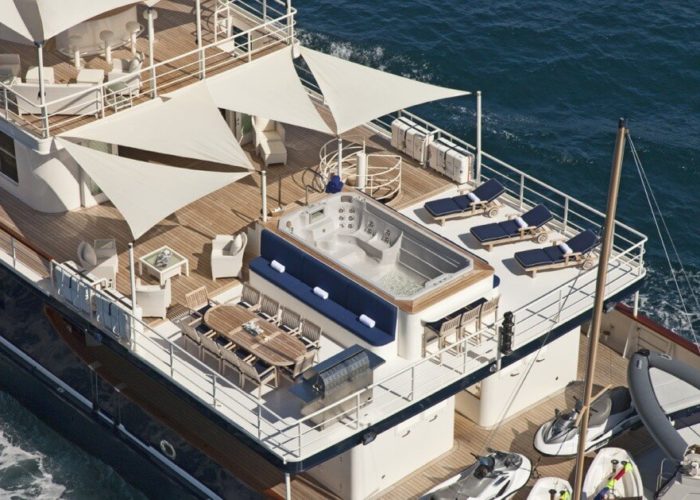 Expedition Vessel Seawolf Aerial View