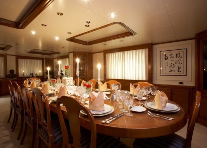 Expedition Vessel Seawolf Dining Table