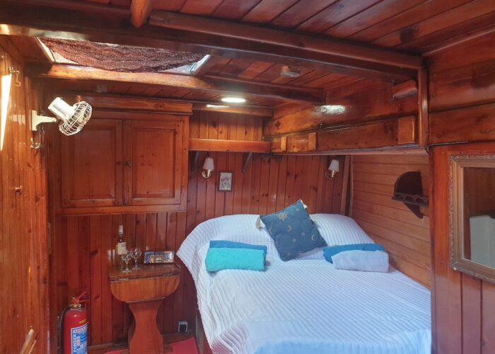 the aft cabin
