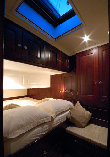 Classic Sailing Yacht Aurelius Guest Cabin