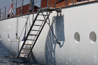 Classic Sailing Yacht Chronos Swim Ladder