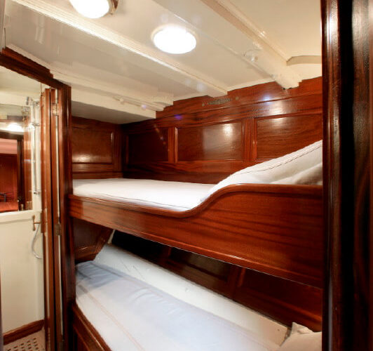 Classic Sailing Yacht Javelin Twin Cabin
