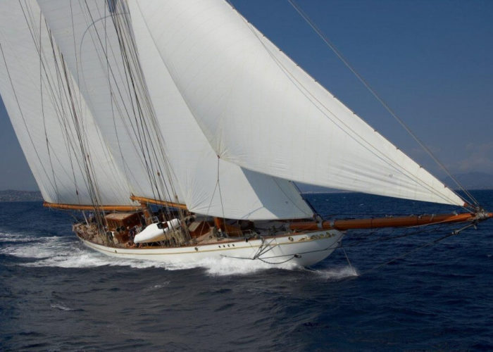 Classic Sailing Yacht Germania Nova Cruising