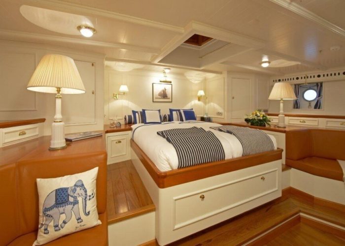 Classic Sailing Yacht Germania Nova Master Cabin