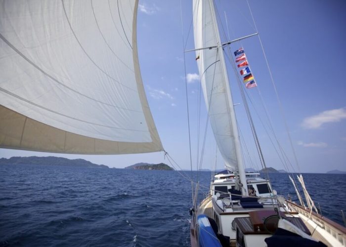 Classic Sailing Yacht Meta IV Sailing