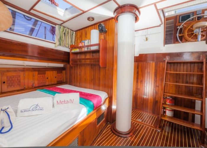 Classic Sailing Yacht Meta IV Stateroom