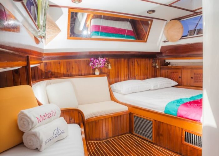 Classic Sailing Yacht Meta IV Stateroom