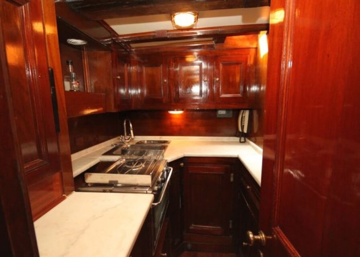 Classic Sailing Yacht Gladoris II Galley
