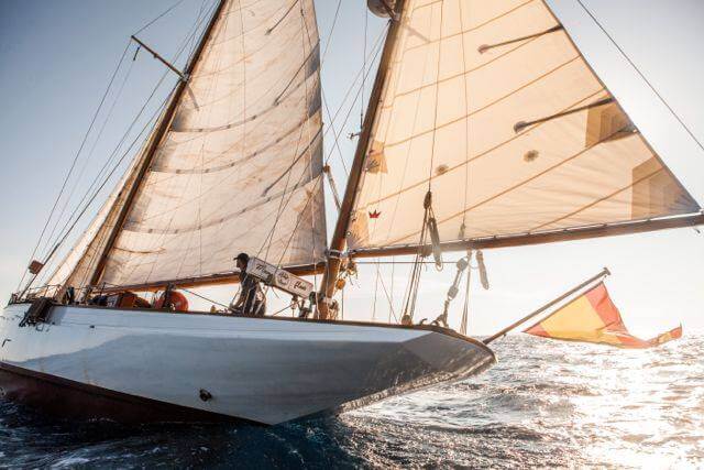 Classic Sailing Yacht Gladoris II Stern