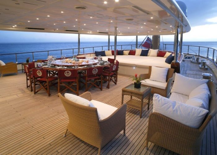 Classic Sailing Yacht Montigne Main Deck