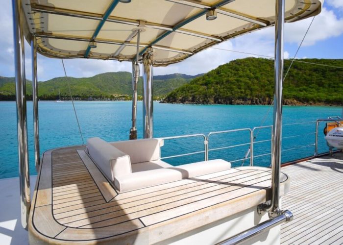 Classic Sailing Yacht Montigne Sundeck
