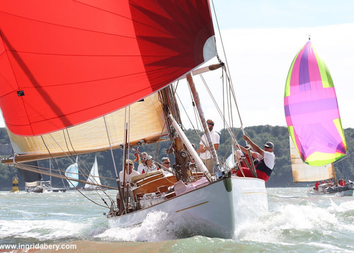 Classic Sailing Yacht Cetewayo Regatta Racing