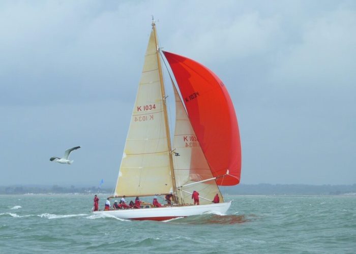 Classic Sailing Yacht Cetewayo Sailing Downwind