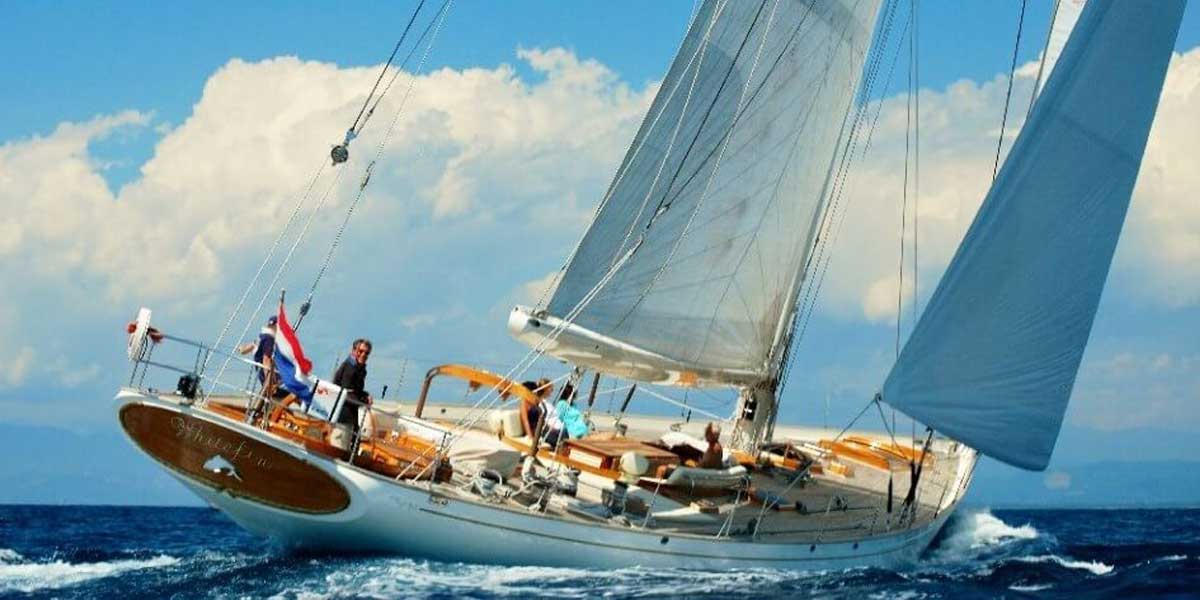 Classic Sailing Yacht Whitefin