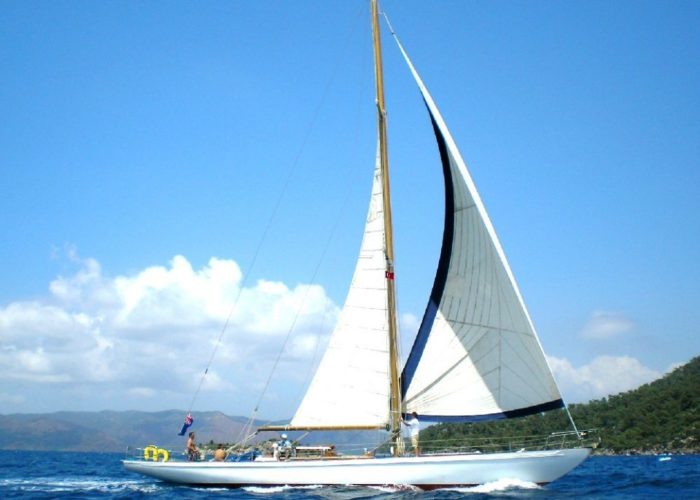 Classic Sailing Yacht Kahurangi Sailing