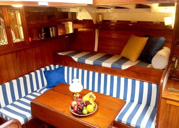 Classic Sailing Yacht When And If Saloon