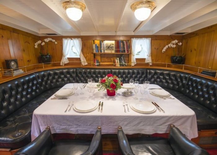 Classic Sailing Yacht Puritan Dining Table