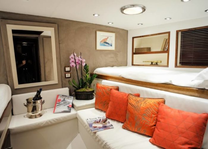 Classic Sailing Yacht Astarte Master Cabin