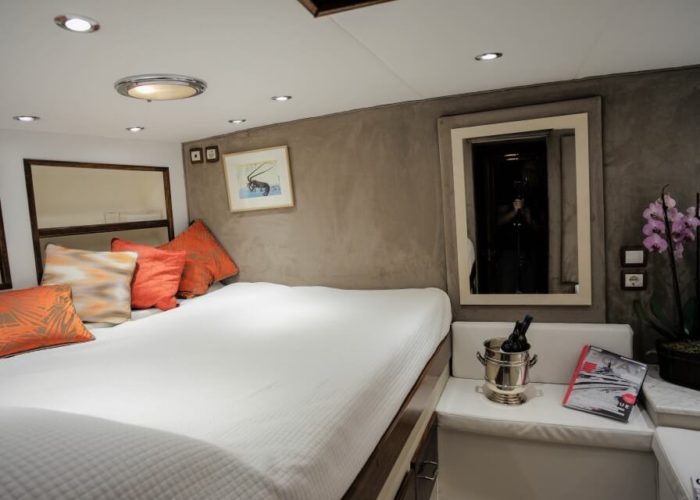 Classic Sailing Yacht Astarte Master Cabin
