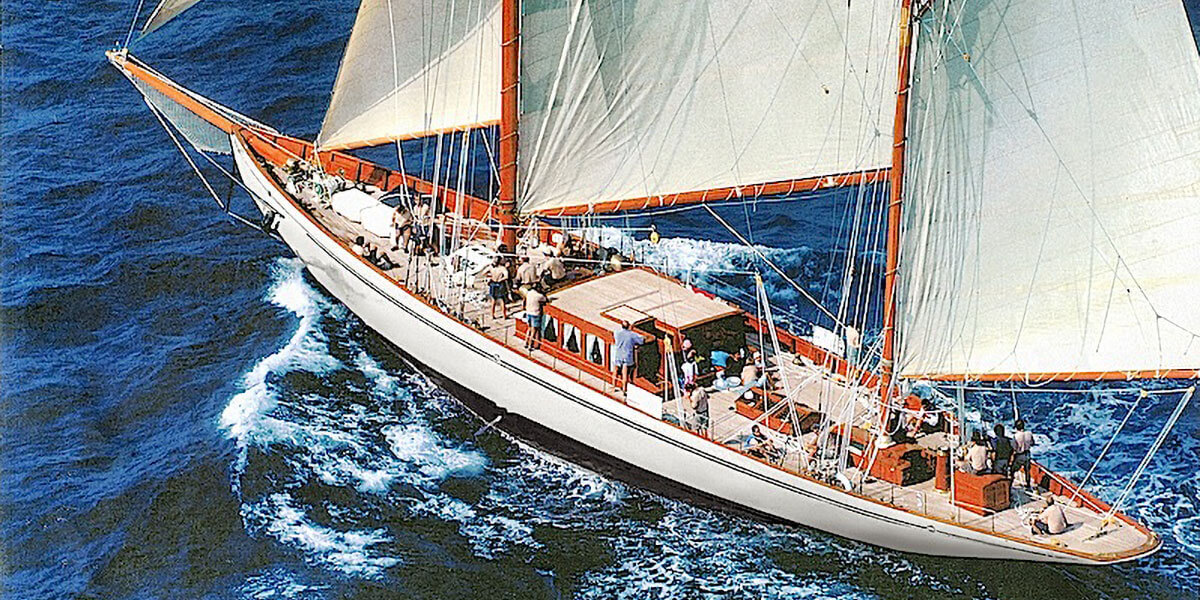 Classic Sailing Yacht Black Swan