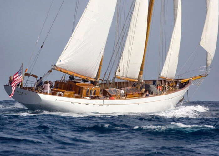 Eros - Classic Yacht Charters - British Classics, Regatta Racing
