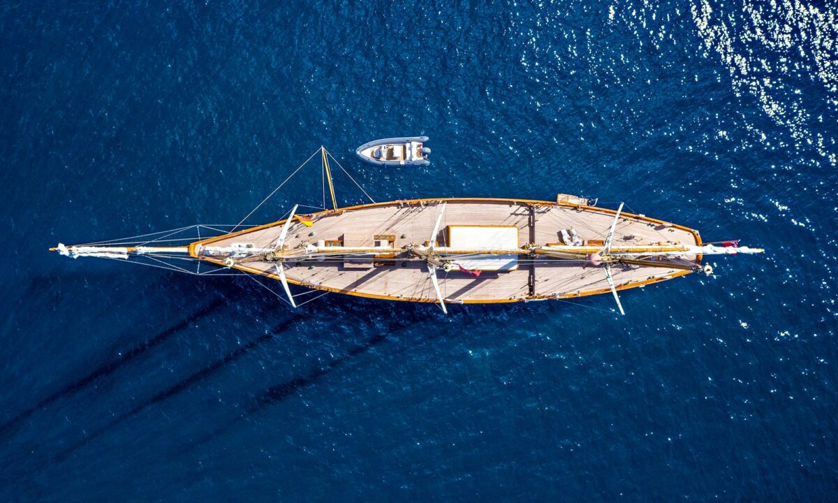 SHENANDOAH OF SARK FROM ABOVE