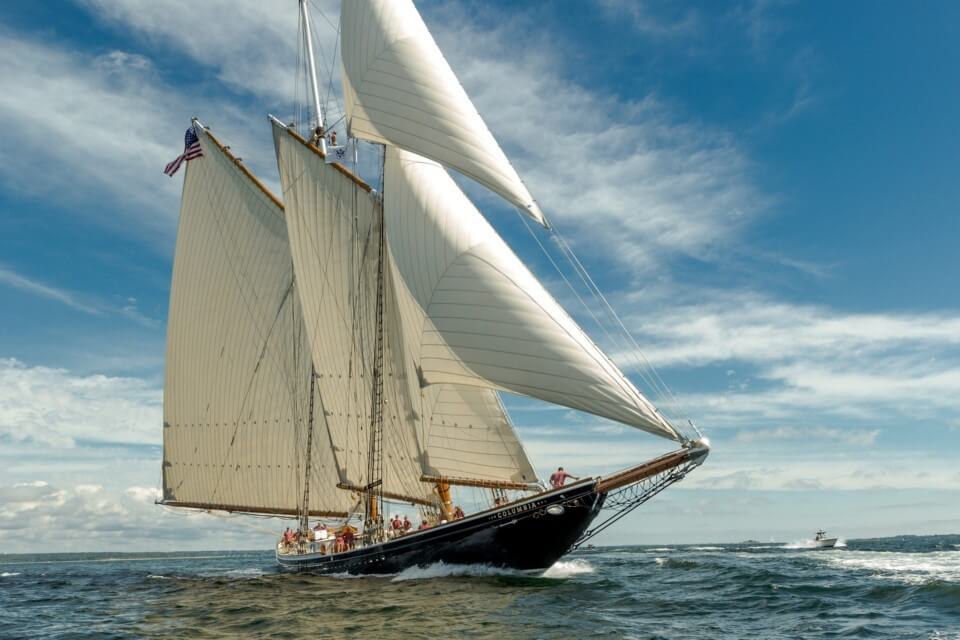 columbia sailing yacht