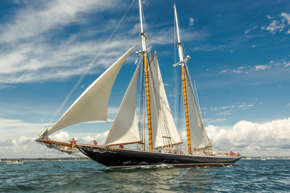 columbia sailing yacht