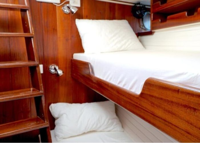 Classic Motor Sailor Yacht Truelove Twin Cabin