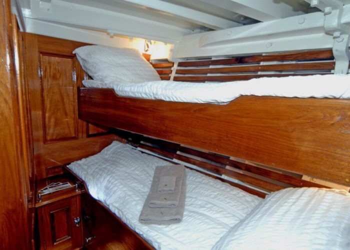 Classic Sailing Yacht Halcyon Bunks