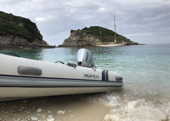 Classic Sailing Yacht Halcyon Tender