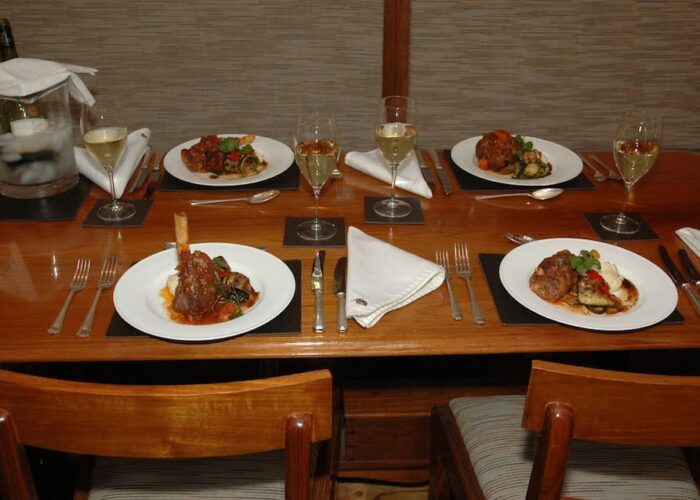 halcyon lamb dinner