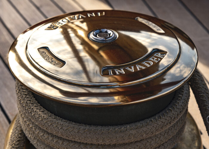 Yacht invader main winch
