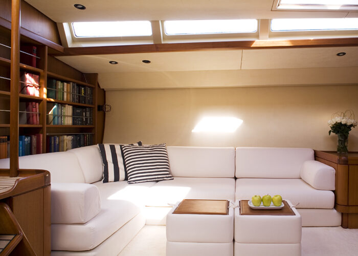 classic sailing yacht cylosII interior saloon seating.jpg