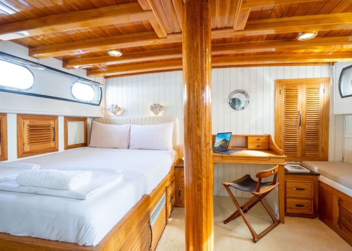 Kavira master cabin with a study 1 view