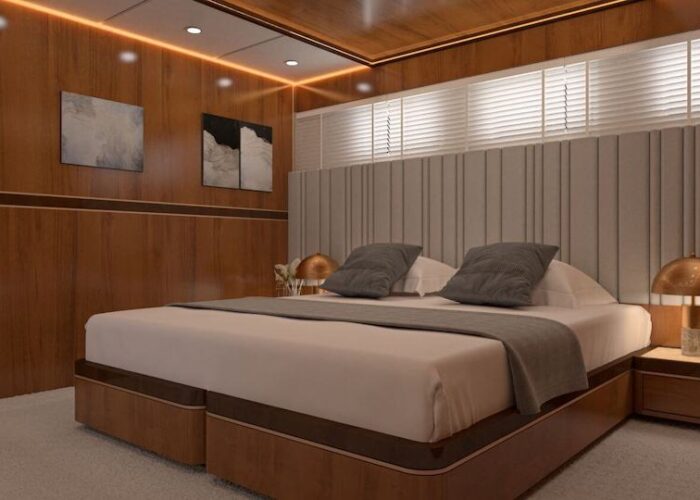 Life is good double cabin with a double berth