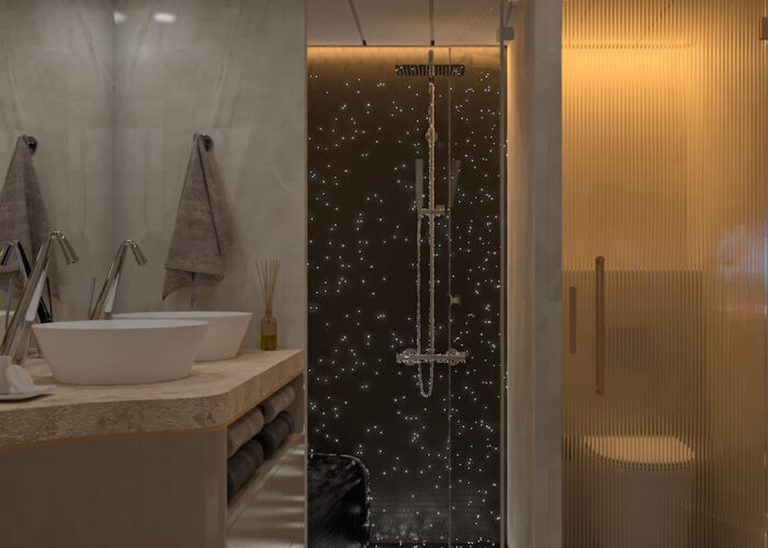 Life is good swarovski wall