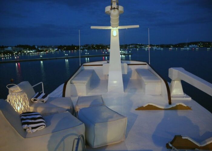 Kallista Sun deck at night