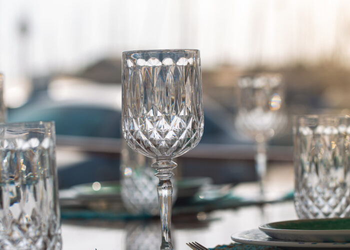 Spirit of MK wine glass